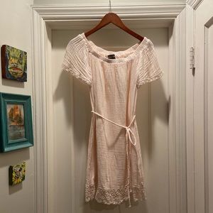 Pale Pink Michael Stars Off Shoulder Dress size XS